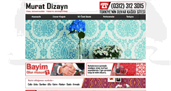 Desktop Screenshot of muratdizayn.com