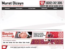 Tablet Screenshot of muratdizayn.com